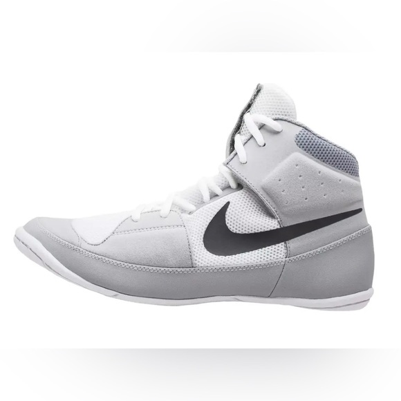 Nike Other - NIKE Fury Gray and White Wrestling Shoe Size 3Mens/4.5 Women’s